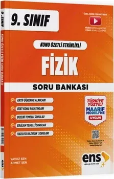 9. Sınıf Fizik Maarif Konu Özetli Soru Bankası ENS Yayıncılık - Hemen Satın Al