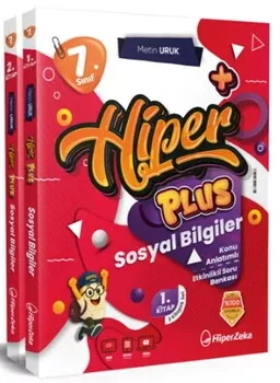 7. Sınıf Sosyal Bilgiler Hiper Plus Konu Soru Bankası Hiper Zeka Yayınları - Hemen Satın Al