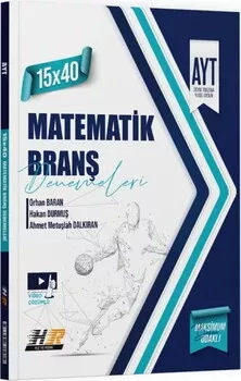AYT Matematik 15 x 40 Denemeleri Hız ve Renk Yayınları - Hemen Satın Al
