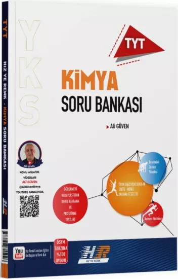 Hız ve Renk TYT Kimya Soru Bankası Hız ve Renk Yayınları - Hemen Satın Al