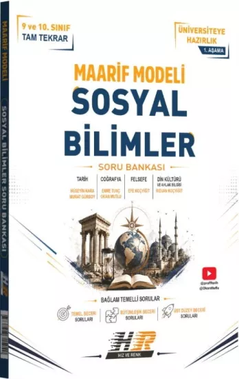 Sosyal Bilimler Maarif Modeli 1. Aşama Soru Bankası Hız ve Renk Yayınları - Hemen Satın Al