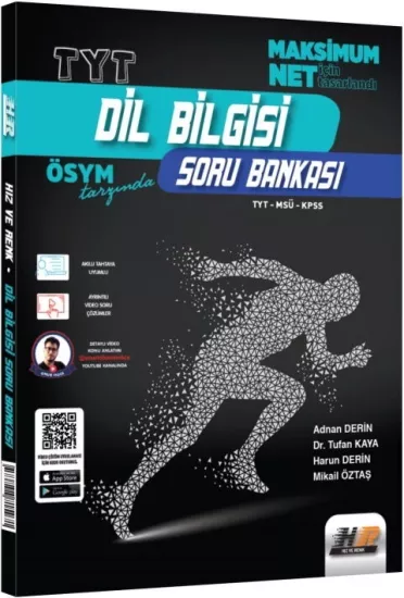 TYT MSÜ KPSS Dil Bilgisi Soru Bankası Hız ve Renk Yayınları - Hemen Satın Al