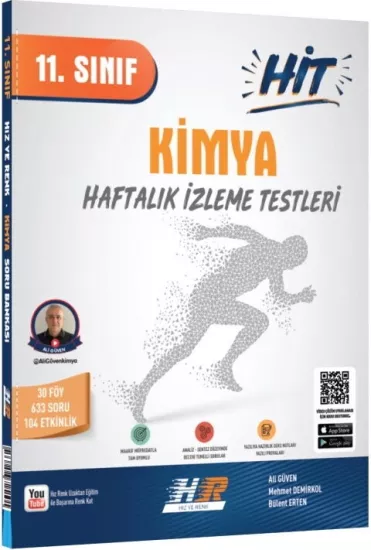 11. Sınıf Kimya Hit Soru Bankası Hız ve Renk Yayınları - Hemen Satın Al