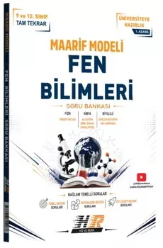 TYT Fen Bilimleri Maarif Model Soru Bankası Hız ve Renk Yayınları - Hemen Satın Al