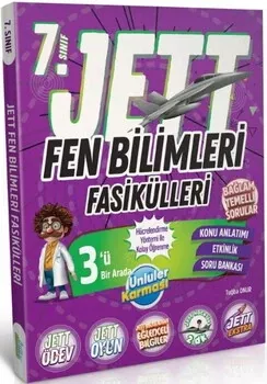 7. Sınıf Fen Bilimleri Jett Fasikülleri Ünlüler Karması - Hemen Satın Al