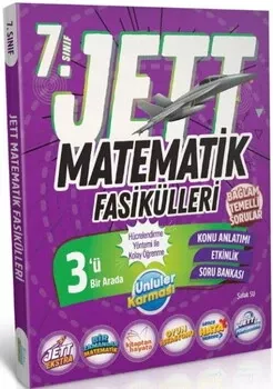 7. Sınıf Matematik JETT Fasikülleri Ünlüler Karması - Hemen Satın Al