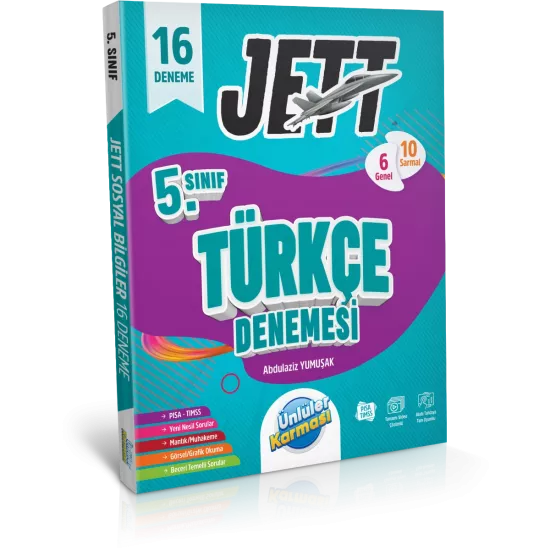 5. Sınıf Türkçe Jett 16’ lı Branş Denemeleri Ünlüler Karması