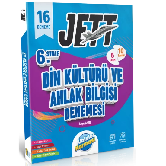 6. Sınıf Din Kültürü Jett Jett 16’ lı Branş Denemeleri Ünlüler Karması