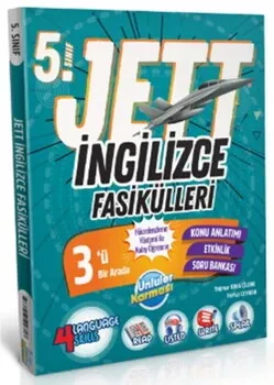5. Sınıf İngilizce JETT Fasikülleri Ünlüler Karması - Hemen Satın Al
