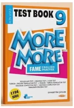 9. Sınıf More More Test Book İngilizce Soru Kitabı Kurmay ELT - Hemen Satın Al