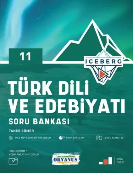 11. Sınıf Türk Dili ve Edebiyatı Iceberg Soru Bankası Okyanus Yayıncılık - Hemen Satın Al