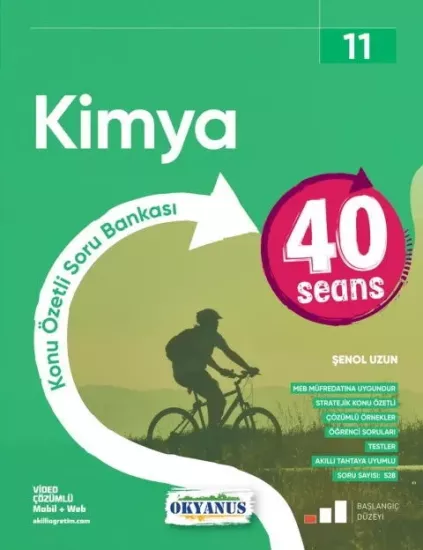 11. Sınıf Kimya 40 Seans Konu Özetli Soru Bankası Okyanus Yayıncılık - Hemen Satın Al