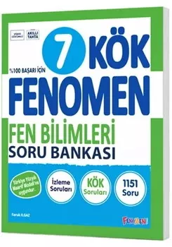Fenomen Okul Yayınları 7. Sınıf Fen Bilimleri Kök Soru Bankası Fenomen Yayınları - Hemen Satın Al