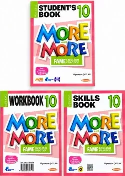 10. Sınıf More More Students Book Workbook Skills Book 3 lü Set Kurmay ELT - Hemen Satın Al