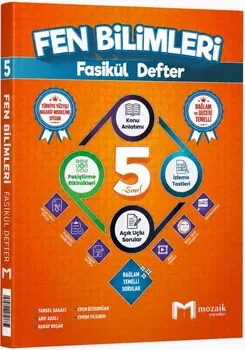 5. Sınıf Fen Bilimleri Fasikül Defter Mozaik Yayınları - Hemen Satın Al