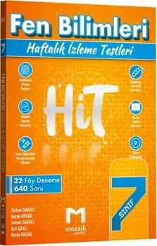 7. Sınıf Fen Bilimleri HİT 32 Deneme Mozaik Yayınları - Hemen Satın Al