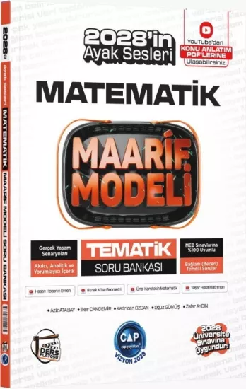 Üniversiteye Hazırlık Matematik Ders Platosu Maarif Modeli Tematik Soru Bankası Çap Yayınları - Hemen Satın Al