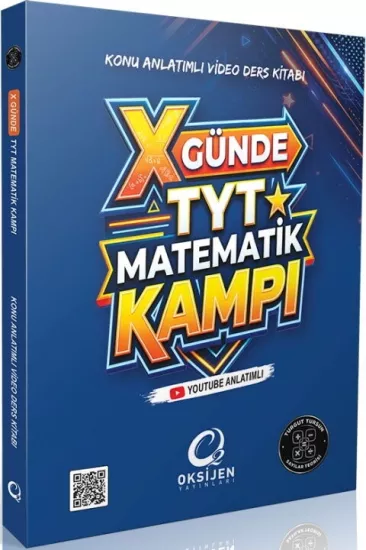 X Günde TYT Matematik Kampı Oksijen Yayınları - Hemen Satın Al