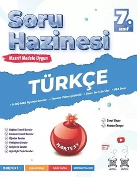 Nartest 7. Sınıf Türkçe Soru Hazinesi Nartest Yayınları - Hemen Satın Al