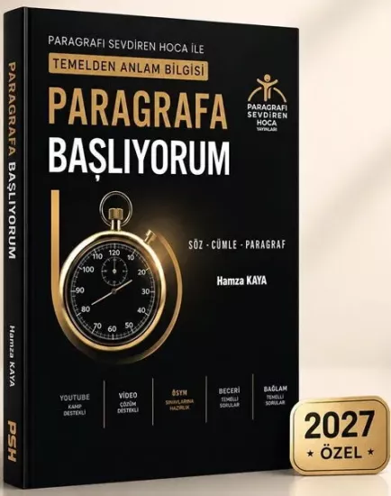 Paragrafı Sevdiren Hoca Paragrafa Başlıyorum Temelden Anlam Bilgisi Paragrafı Sevdiren Hoca Yayınları - Hemen Satın Al