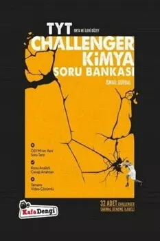 Kafa Dengi Yayınları TYT Kimya Challenger Orta ve İleri Düzey Soru Bankası Kafadengi Yayınları - Hemen Satın Al