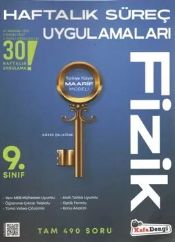 Kafa Dengi Yayınları 9. Sınıf Fizik Haftalık Süreç Uygulamaları Kafadengi Yayınları - Hemen Satın Al
