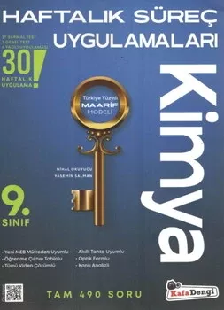 Kafa Dengi Yayınları 9. Sınıf Kimya Haftalık Süreç Uygulamaları Kafadengi Yayınları - Hemen Satın Al