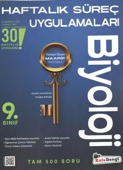 Kafa Dengi Yayınları 9. Sınıf Biyoloji Haftalık Süreç Uygulamaları Kafadengi Yayınları - Hemen Satın Al