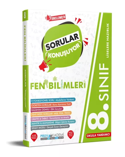 8. Sınıf Fen Bilimleri Sorular Konuşuyor Pruva Akademi