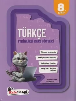 Kafa Dengi Yayınları 8. Sınıf Türkçe Etkinlikli Ders Föyleri Kafadengi Yayınları - Hemen Satın Al