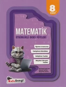 Kafa Dengi Yayınları 8. Sınıf Matematik Etkinlikli Ders Föyleri Kafadengi Yayınları - Hemen Satın Al