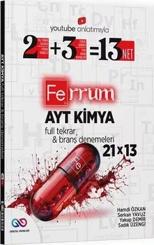 AYT Kimya Ferrum 21 x 13 Branş Denemeleri Orbital Yayınları - Hemen Satın Al