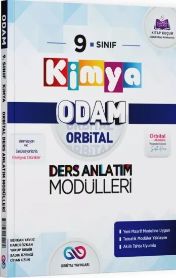 9. Sınıf Kimya Orbital Ders Anlatım Modülleri Orbital Yayınları - Hemen Satın Al