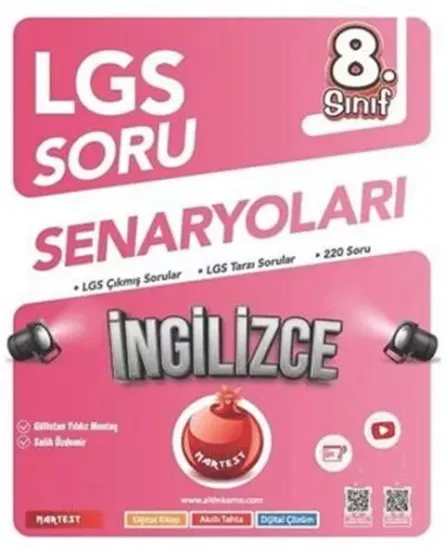 Nartest Yayınevi 8. Sınıf LGS İngilizce Soru Senaryoları Nartest Yayınları - Hemen Satın Al