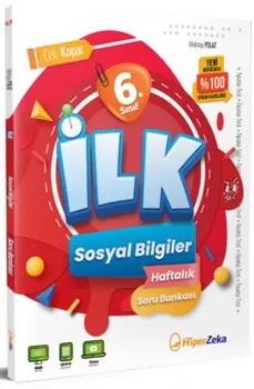 6. Sınıf İlk Sosyal Bilgiler Haftalık Soru Bankası Hiper Zeka Yayınları - Hemen Satın Al