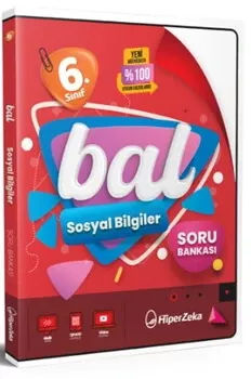 6. Sınıf Bal Sosyal Bilgiler Soru Bankası Hiper Zeka Yayınları - Hemen Satın Al