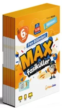 6. Sınıf Fen Bilimleri MAX Fasikülleri Hiper Zeka Yayınları - Hemen Satın Al