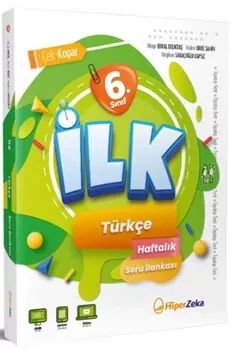 6. Sınıf İlk Türkçe Haftalık Soru Bankası Hiper Zeka Yayınları - Hemen Satın Al