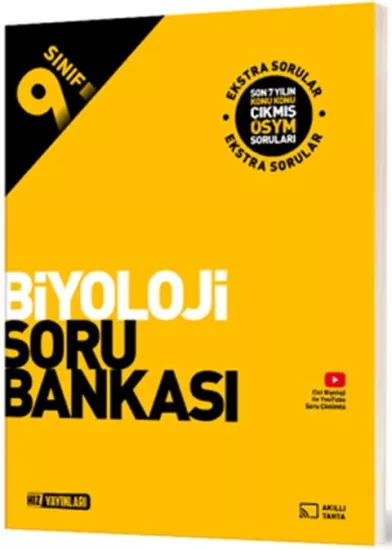 9. Sınıf Biyoloji Soru Bankası Hız Yayınları - Hemen Satın Al