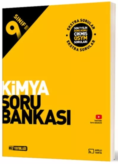 9. Sınıf Kimya Soru Bankası Hız Yayınları - Hemen Satın Al