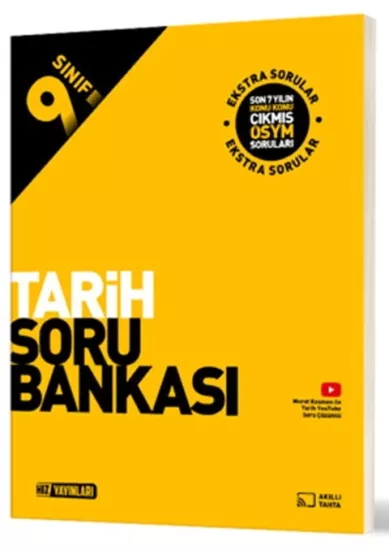 9. Sınıf Tarih Soru Bankası Hız Yayınları - Hemen Satın Al