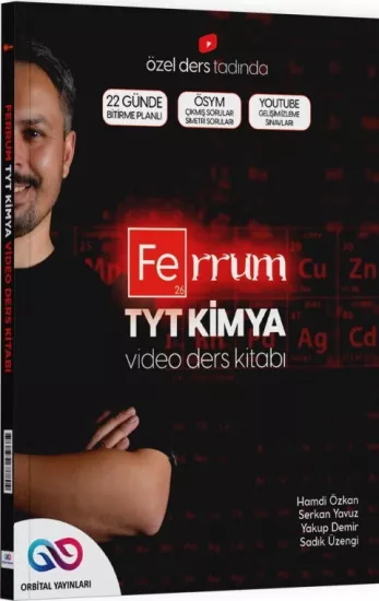 TYT Kimya Ferrum Video Ders Kitabı Orbital Yayınları - Hemen Satın Al