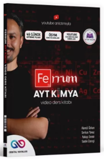 AYT Kimya Ferrum Video Ders Kitabı Orbital Yayınları - Hemen Satın Al