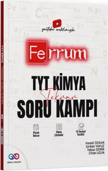 TYT Kimya Ferrum Tekrar Soru Kampı Orbital Yayınları - Hemen Satın Al