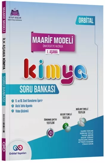 Kimya Maarif Model 1. Aşama Soru Bankası Orbital Yayınları - Hemen Satın Al