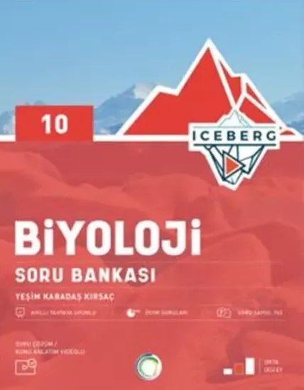 10. Sınıf Biyoloji Iceberg Soru Bankası Okyanus Yayıncılık - Hemen Satın Al