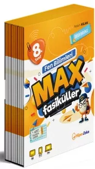 8. Sınıf Fen Bilimleri MAX Fasikülleri Hiper Zeka Yayınları - Hemen Satın Al