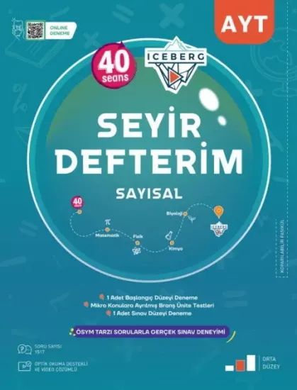 AYT Sayısal Okyanusta Seyir Defterim Soru Bankası Okyanus Yayıncılık - Hemen Satın Al