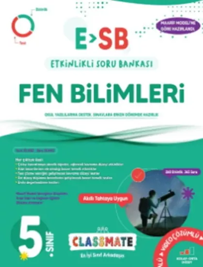 5. Sınıf Classmate Fen Bilimleri Etkinlikli Soru Bankası Okyanus Yayıncılık - Hemen Satın Al