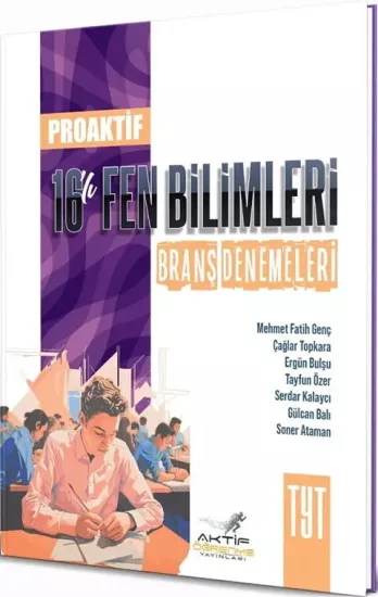 TYT Fen Bilimleri PROAKTİF 16 lı Branş Denemeleri Aktif Öğrenme Yayınları - Hemen Satın Al
